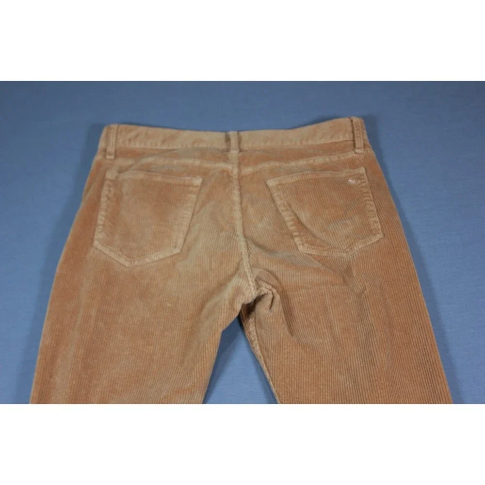 Rag & Bone Mens Corduroy Pants Tan Brown Flat Front Stretch 34
